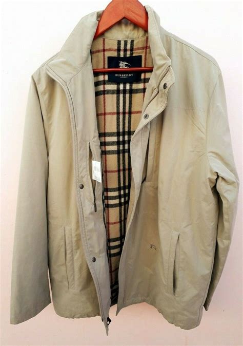 ebay burberry coat men's size 42